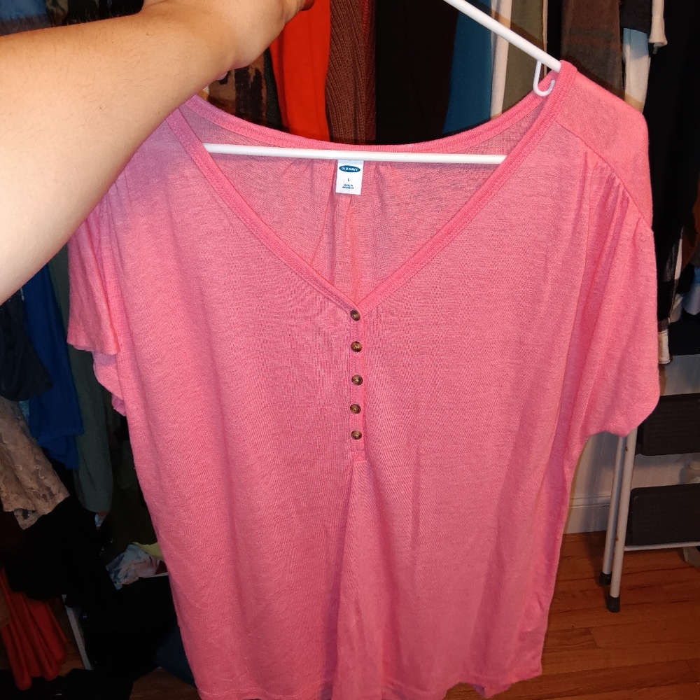 Pink old Navy tank